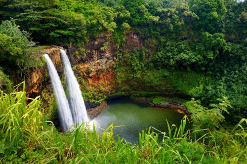 best waterfall hike in kauai